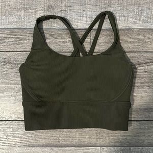 Lululemon Ribbed Energy bra